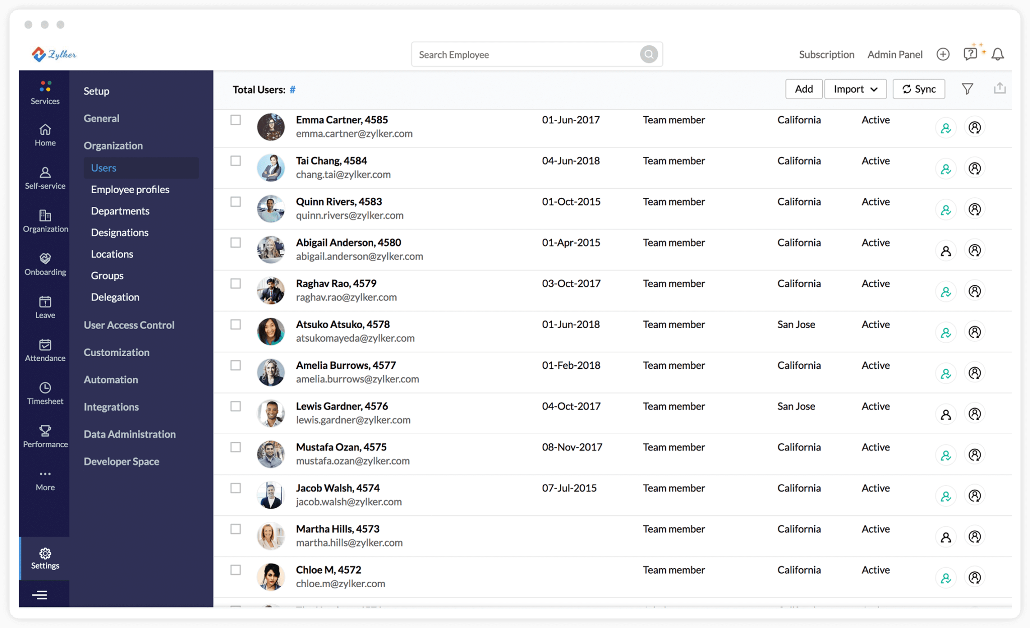 Zoho People Tuvistech