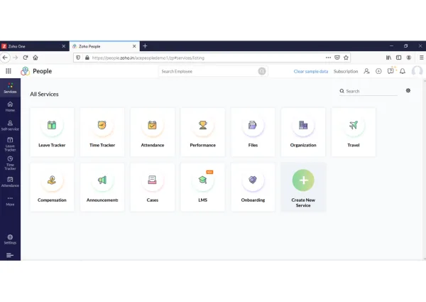 Zoho People Services