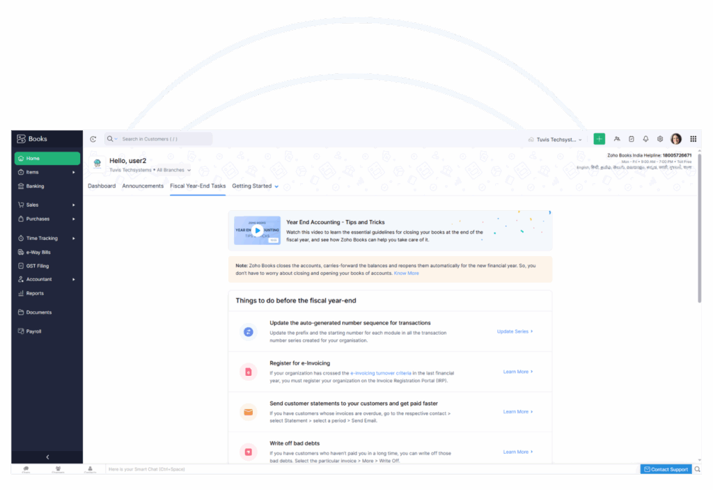 Zoho Books Helps Businesses Keep Finances in Order