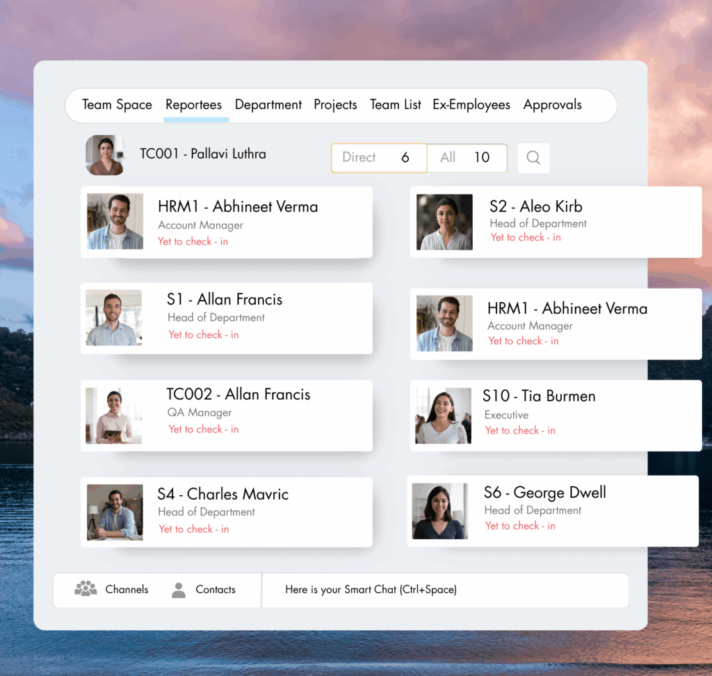 Attendance & Time Tracking​