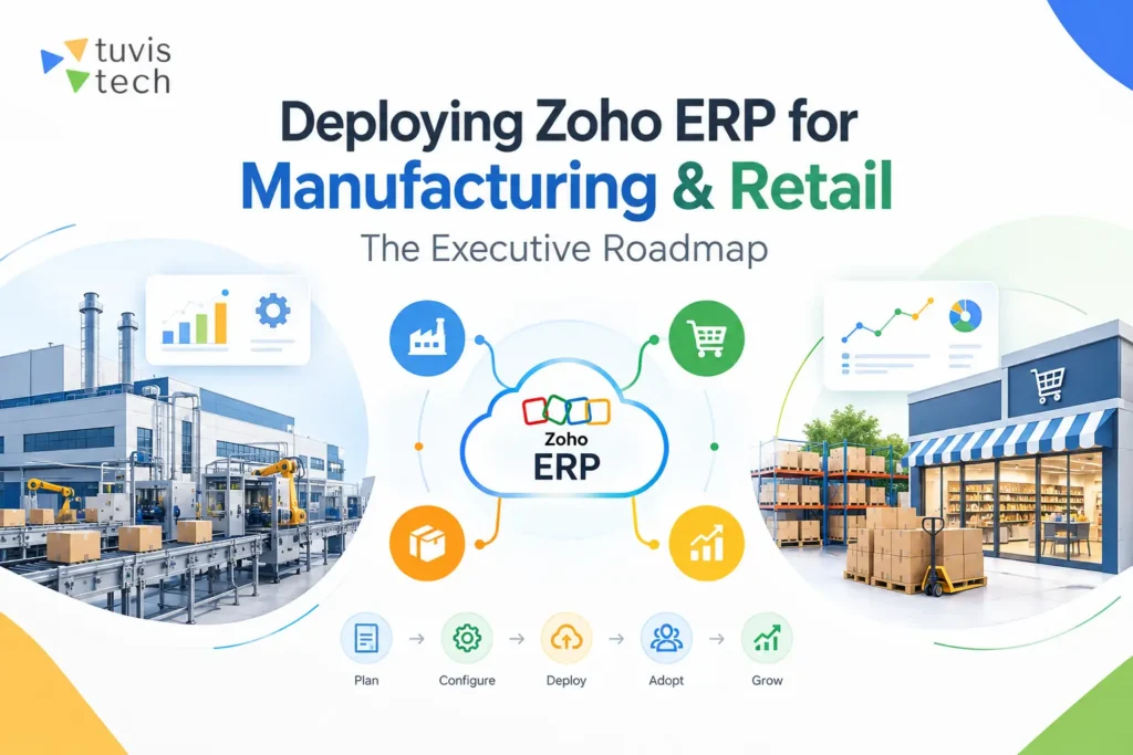 Deploying Zoho ERP for Manufacturing & Retail